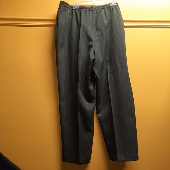 R & K Originals Brushed Olive Khaki Green 3-piece Blazer, Top and Pant set 22W - Picture 6 of 9